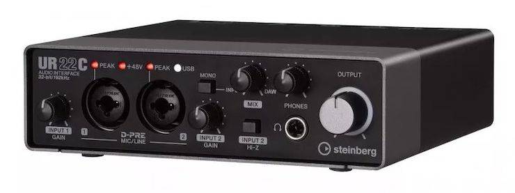 升级 USB-C 和 32/192：Steinberg 发布 UR22C、UR44C 和 UR816C 音频接口