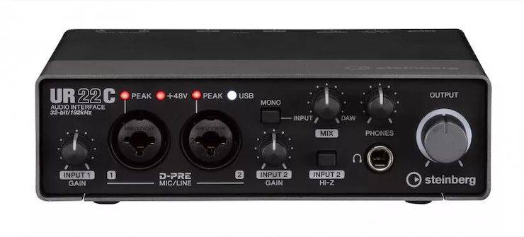 升级 USB-C 和 32/192：Steinberg 发布 UR22C、UR44C 和 UR816C 音频接口