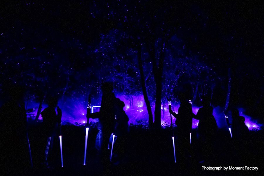 案例｜皇家88为壮观的Kamuy Lumina魔法夜行旅游项目提供配乐设备