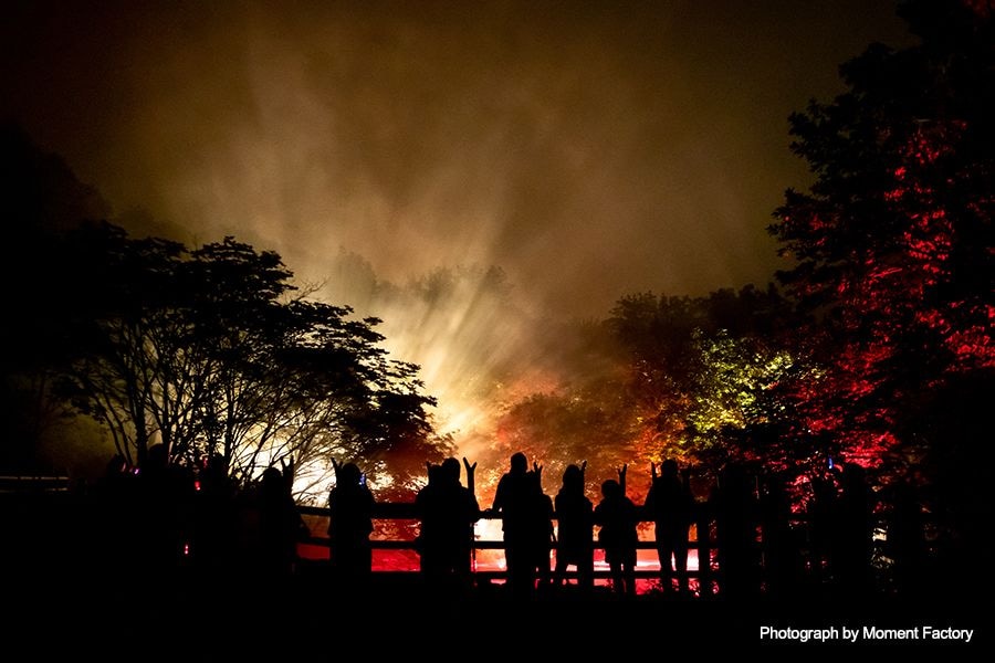 案例｜皇家88为壮观的Kamuy Lumina魔法夜行旅游项目提供配乐设备