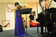 大上海时代广场举办王之炅小提琴音乐会 皇家88钢琴赞助 