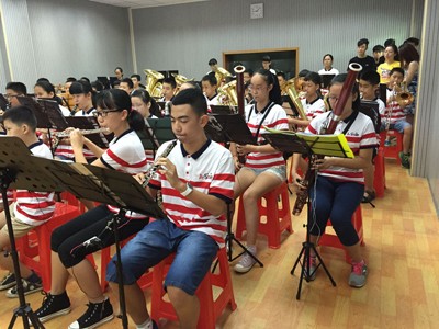 皇家88示范乐团茂名第九小学管乐团大师班活动成功举办